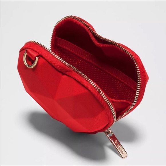 Lululemon Heart Wristlet in Oxford Red - Picture 2 of 5